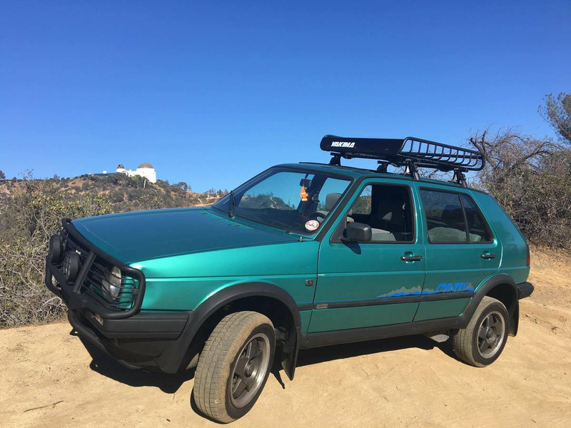Illustration for article titled For $12,500, Would This 1990 VW Golf Country Syncro Jack You Up?